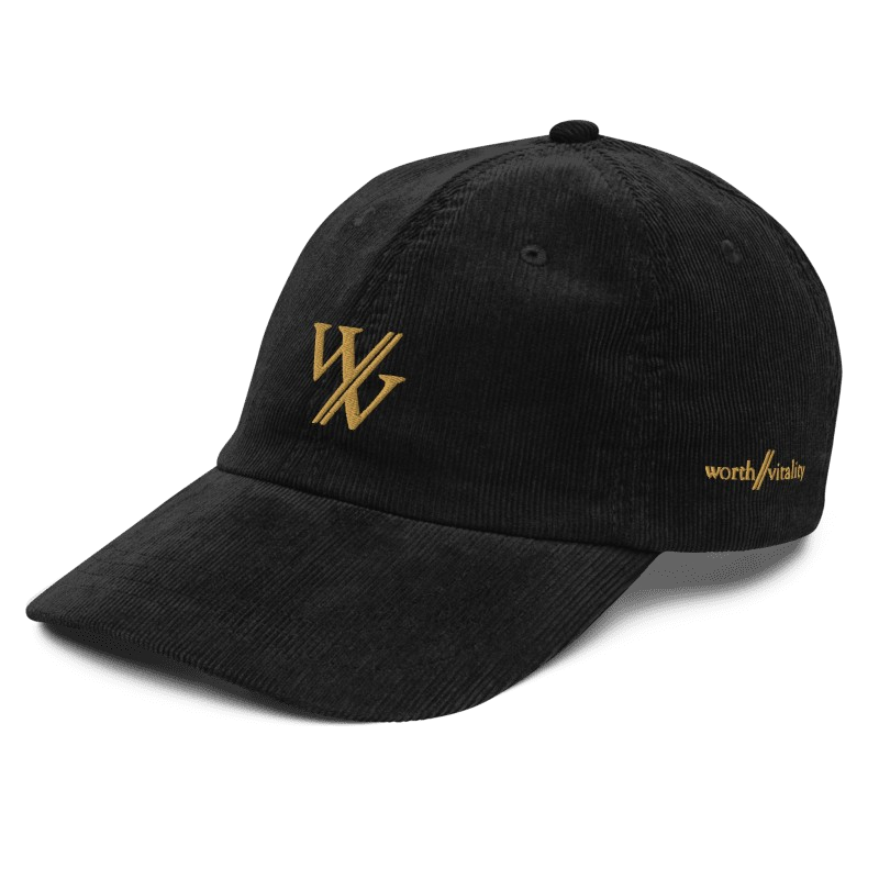 W//V Luxury Corduroy Cap