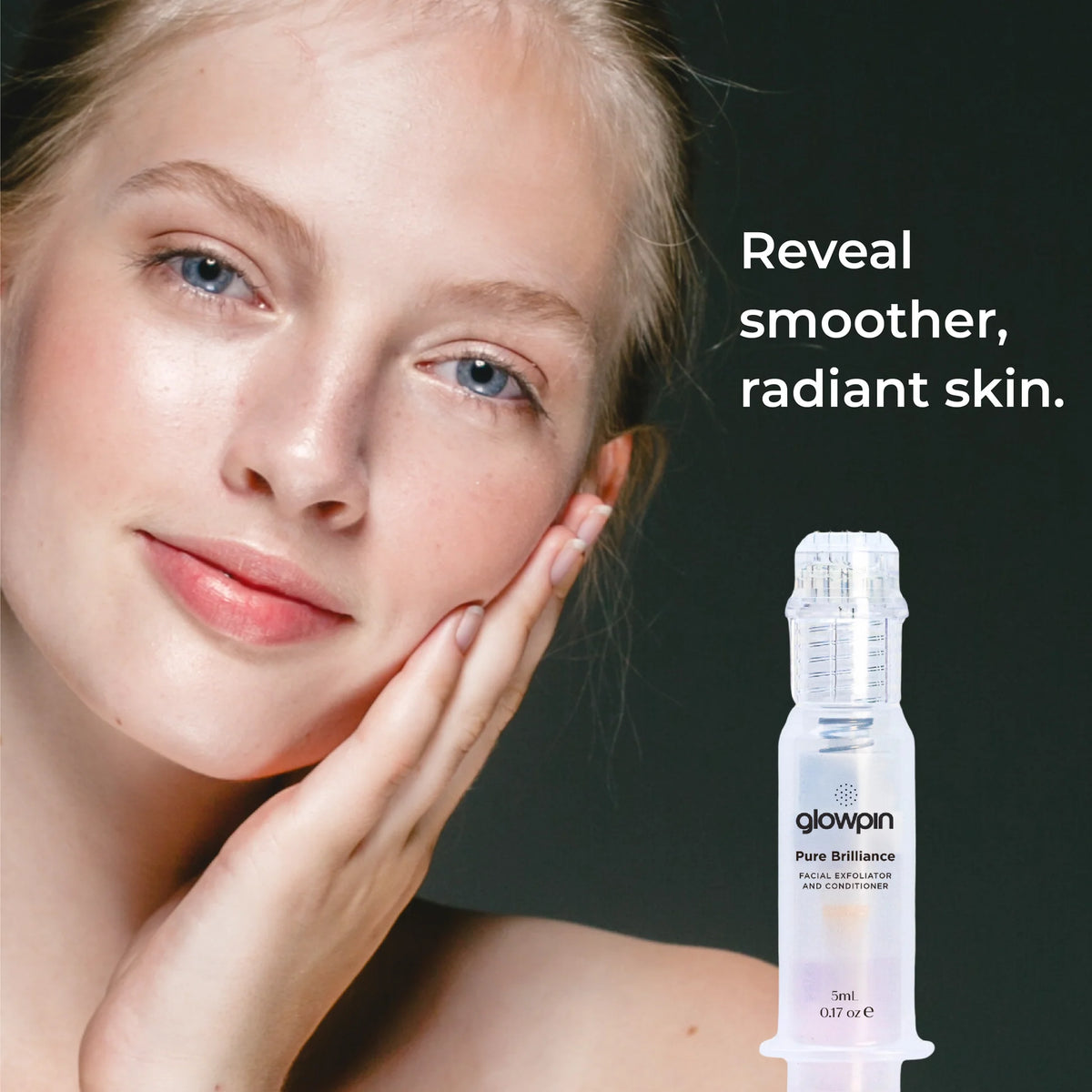 LúmEnvy Glowpin Stamper with Pure Brilliance Serum