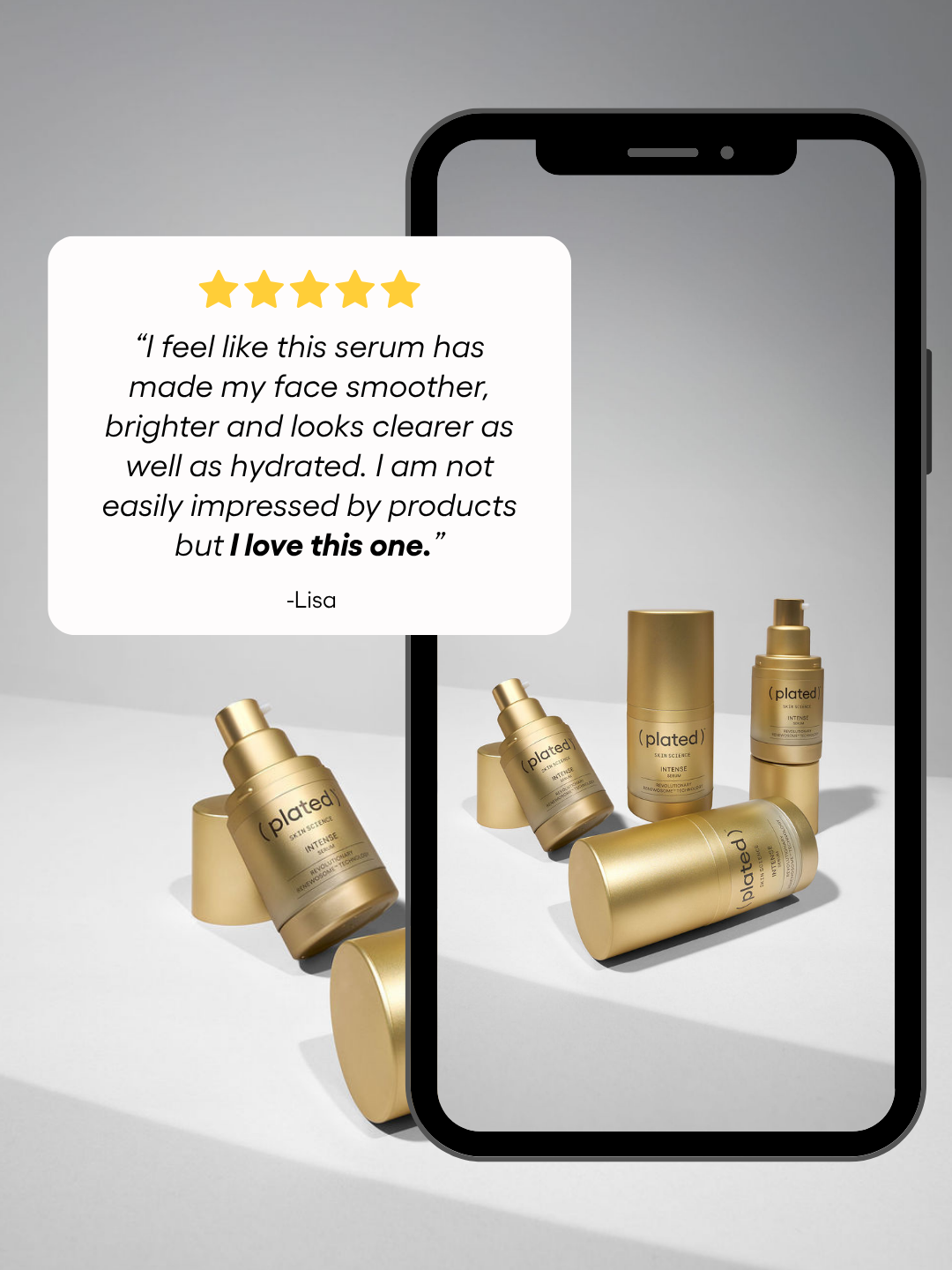 Plated Skin Science INTENSE Serum