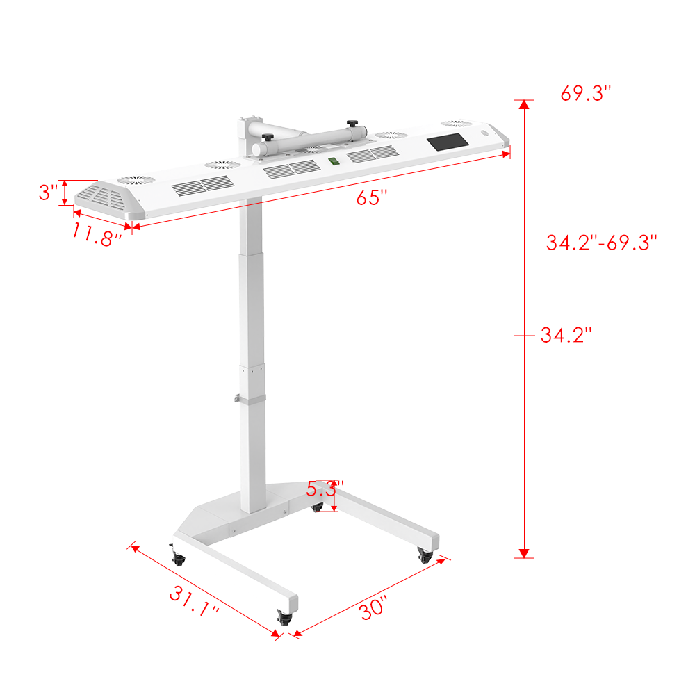 Renew Panorama Adjustable Full Body LED Panel