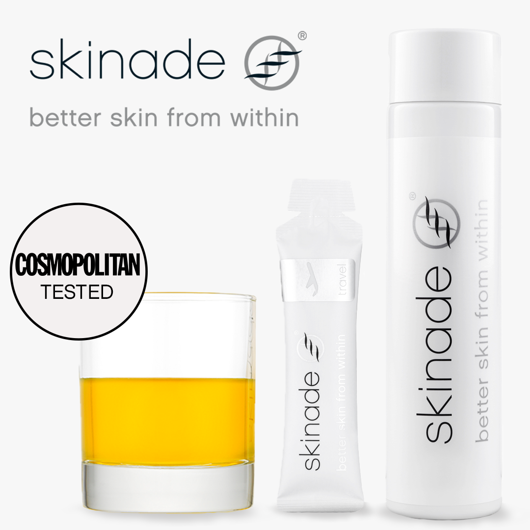 Skinade Collagen Drink 30 Day Supply - Peach & Mangosteen Flavor