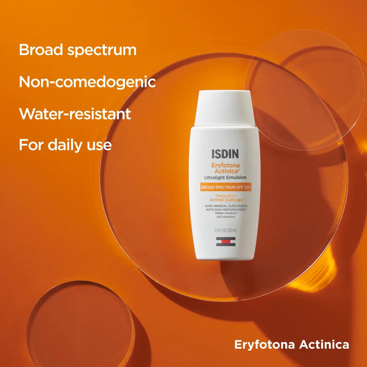 Isdin Eryfotona Actinica SPF 50+ Ultralight Mineral Sunscreen