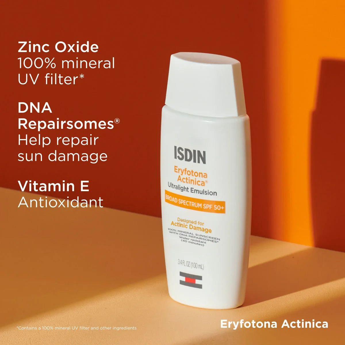 Isdin Eryfotona Actinica SPF 50+ Ultralight Mineral Sunscreen