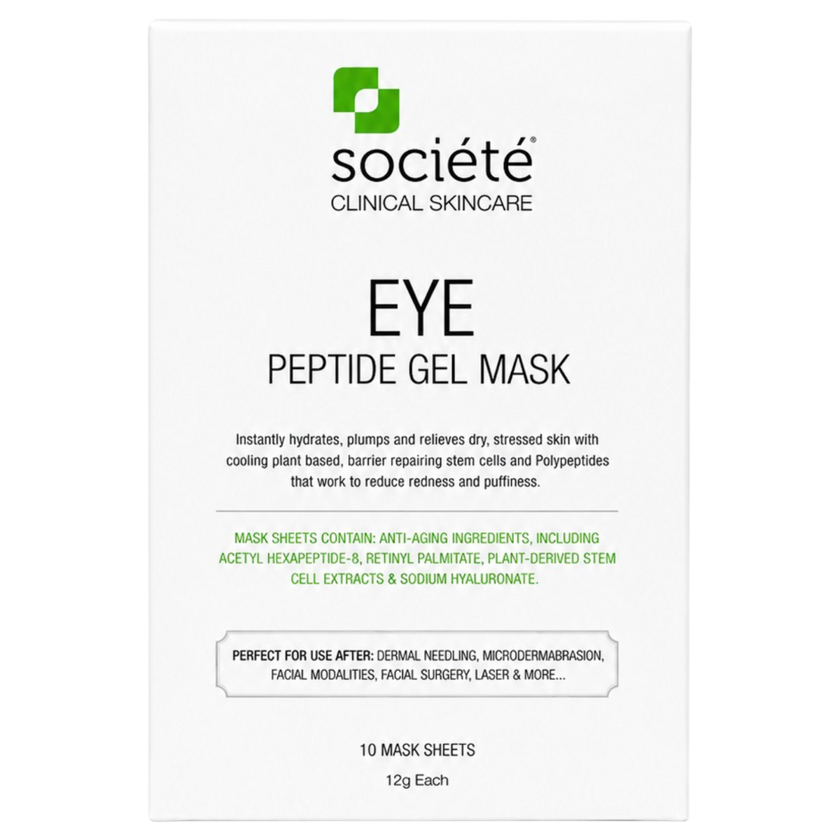 Societe Peptide Gel Eye Mask