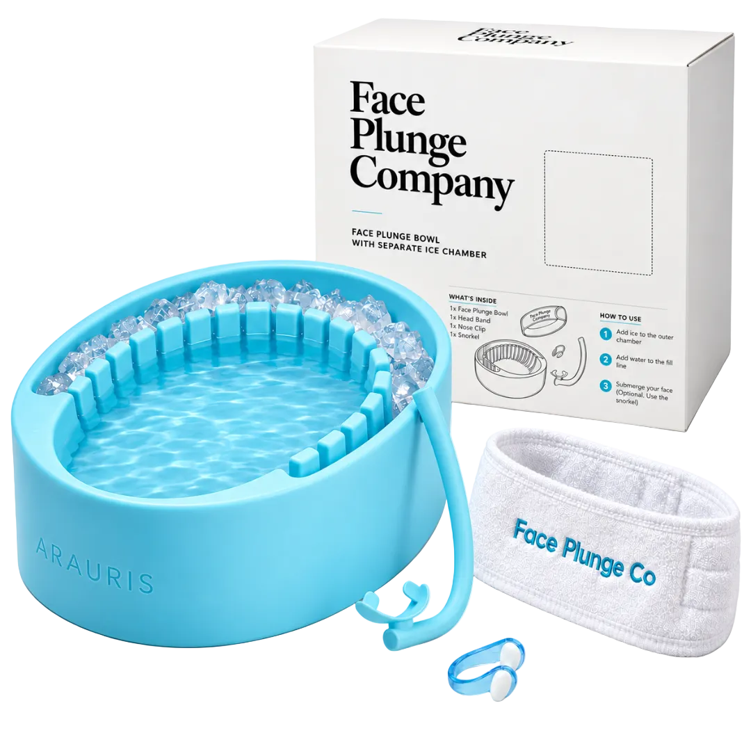 Face Plunge Pure - Facial Cold Plunge Bowl with Ice Chamber